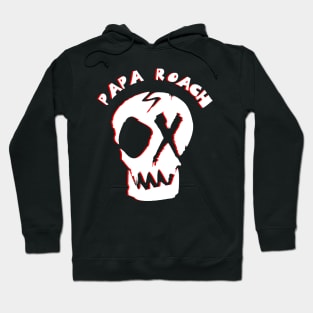 papa roach skull Hoodie